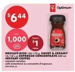 No Frills Nescafe Rich offer