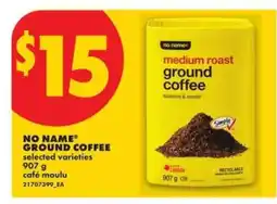 No Frills NO NAME GROUND COFFEE offer