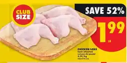 No Frills CHICKEN LEGS offer