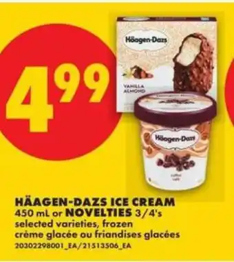 No Frills Häagen-Dazs Ice Cream offer