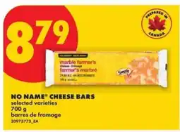 No Frills NO NAME CHEESE BARS offer