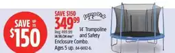Canadian Tire Trampoline and Safety offer