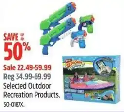 Canadian Tire Selected Outdoor offer