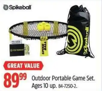 Canadian Tire Spikeball Outdoor Portable Game Set offer