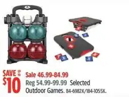 Canadian Tire Selected Outdoor Games offer