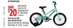 Canadian Tire Stratus jitterbug kids' 16" bike blue offer