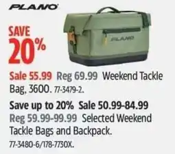 Canadian Tire PLANO Weekend Tackle Bag offer