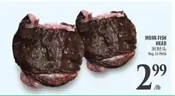 Al Premium Food Mart Monk fish head offer
