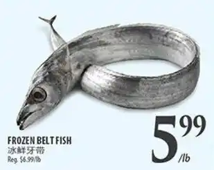 Al Premium Food Mart Frozen belt fish offer