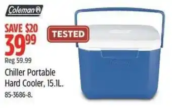 Canadian Tire Coleman Chiller Portable Hard Cooler offer