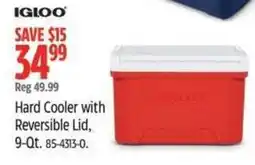 Canadian Tire IGLOO Hard Cooler with Reversible Lid offer
