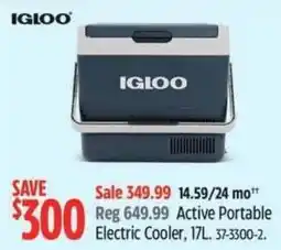 Canadian Tire Igloo active portable electric cooler offer