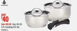 Canadian Tire WOODS 3-Pc Camping Pot Set offer