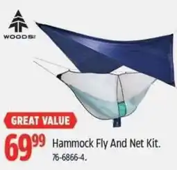 Canadian Tire WOODS Hammock Fly And Net Kit offer