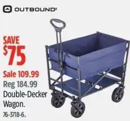 Canadian Tire OUTBOUND Double-Decker Wagon offer