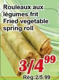 Marche C&T Rouleaux aux légumes frit fried vegetable spring roll offer