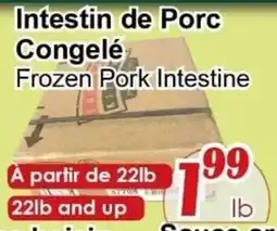 Marche C&T Intestin de porc congelé offer