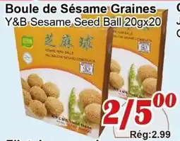 Marche C&T Boule de sésame graines offer