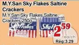 Marche C&T M.y.san sky flakes saltine crackers offer
