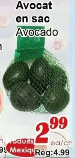 Marche C&T Avocado en sac offer