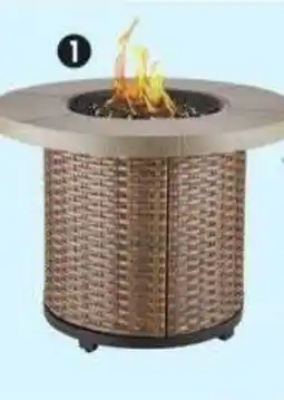 Canadian Tire CANVAS Bryce 32" Round Outdoor Gas Fire Table offer