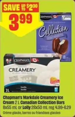 Chalo FreshCo Chapman's markdale creamery ice cream offer