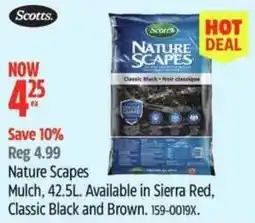 Canadian Tire SCOTTS Nature Scapes Mulch offer