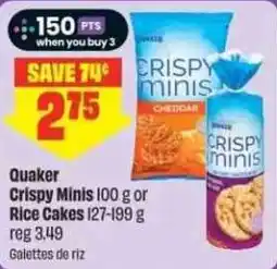 Chalo FreshCo Quaker crispy minis offer