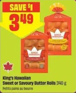 Chalo FreshCo King's hawaiian sweet or savoury butter rolls offer