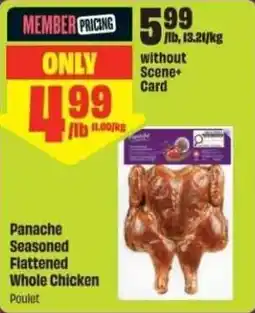 Chalo FreshCo Panache seasoned flattened whole chicken offer