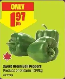 Chalo FreshCo Sweet green bell peppers offer