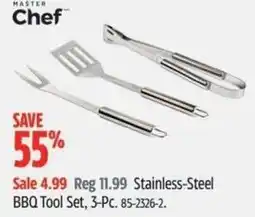 Canadian Tire Stainless-Steel BBQ Tool offer