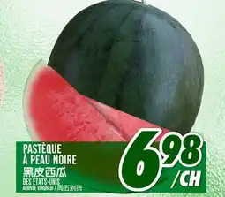 Marché Lian Tai PASTÈQUE À PEAU NOIRE offer
