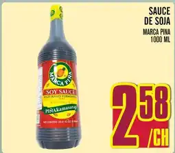 Marché Lian Tai SAUCE DE SOJA MARCA PINA offer