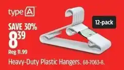 Canadian Tire Heavy-Duty Plastic Hangers offer