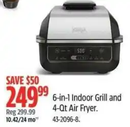 Canadian Tire 6-in-1 Indoor Grill and 4-Qt Air Fryer offer
