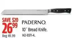 Canadian Tire PADERNO 10" Bread Knife offer