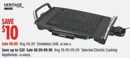 Canadian Tire HERITAGE BROCK Smokeless Grill offer