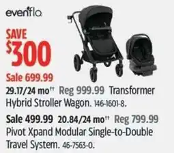 Canadian Tire Transformer Hybrid Stroller Wagon offer