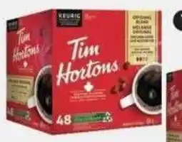 Canadian Tire Tim Hortons K-Cup Coffee offer