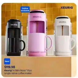 Walmart Keurig K-Mini Mate Plus offer