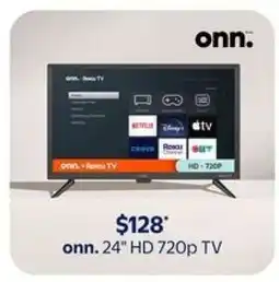 Walmart onn. 24 HD 720p TV offer