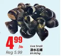 Btrust Supermarket Live Snail offer