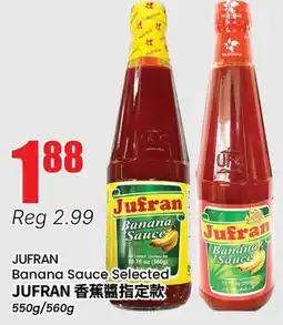 Btrust Supermarket JUFRAN Banana Sauce Selected offer