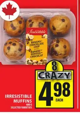 Food Basics IRRESISTIBLE MUFFINS offer