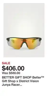 Holt Renfrew BETTER GIFT SHOP Better Gift Shop x District Vision Junya Racer Sunglasses offer