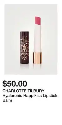 Holt Renfrew CHARLOTTE TILBURY Hyaluronic Happikiss Lipstick Balm offer