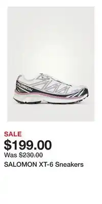 Holt Renfrew SALOMON XT-6 Sneakers offer