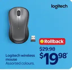 Walmart Logitech wireless mouse offer