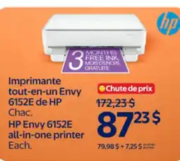 Walmart HP Envy 6152E all-in-one printer offer